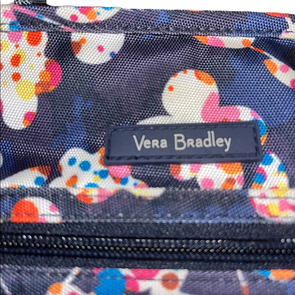 Vera Bradley Navy Blue Floral Crossbody Bag - Picture 10 of 16